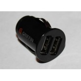 Зарядка на 2 USB порта в авто